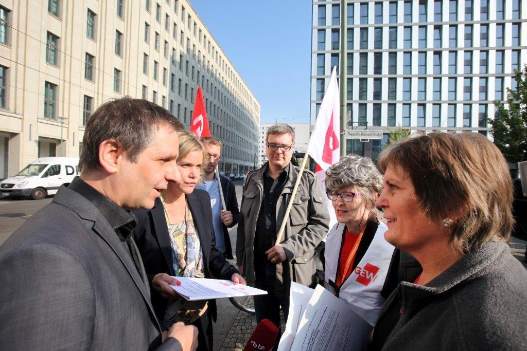 Das öffentliche Problembewusstsein für die Prekarität ihrer Beschäftigung steigt mit jeder Aktion.